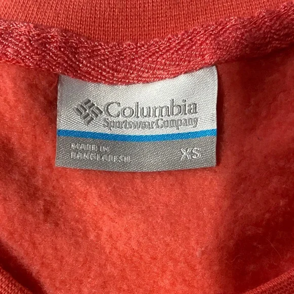 Columbia Salmon Pink Crewneck Sweatshirt - Picture 5 of 8